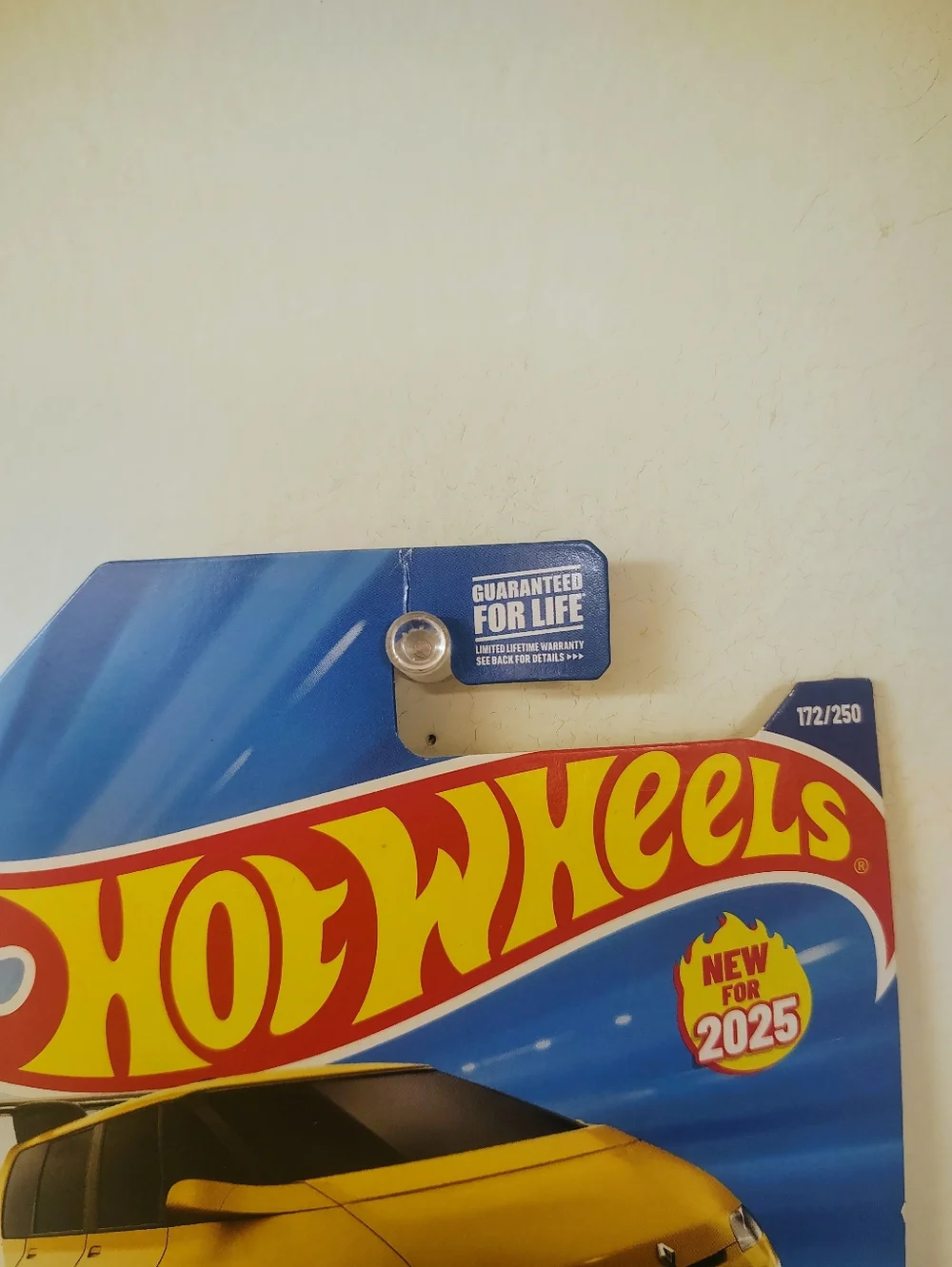 Renault Espace F1 Hot Wheels 2025 HW Modified 5/5 Yellow Diecast